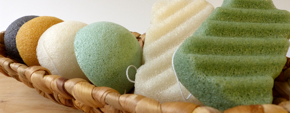 Konjac houbička žluté srdíčko