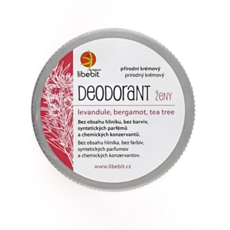 libebit přírodní krémový deodorant PRO ŽENY