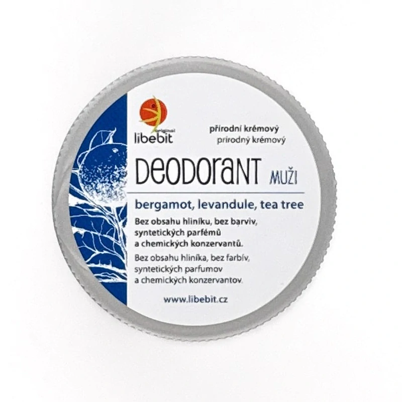 libebit přírodní krémový deodorant PRO MUŽE