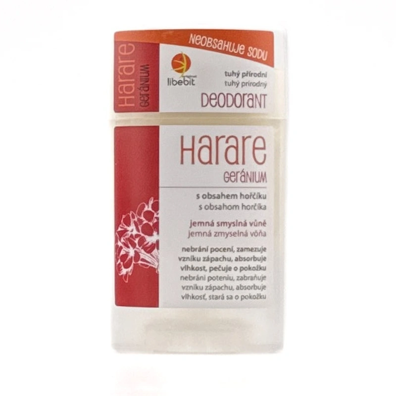 Tuhý přírodní deodorant HARARE klasik