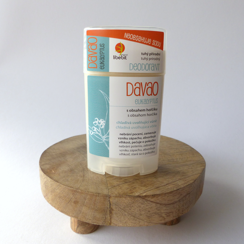 Tuhý přírodní deodorant DAVAO klasik