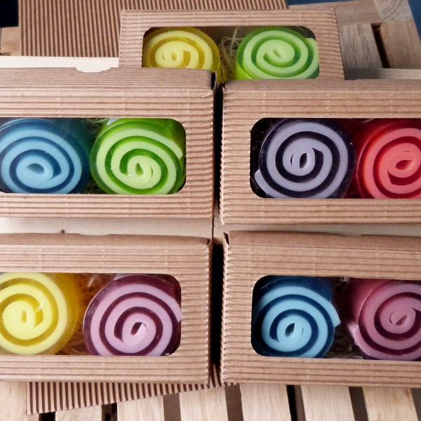 Dvě spirálky v dárkovém balení  