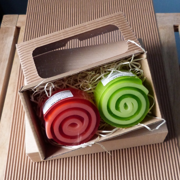 Dvě spirálky v dárkovém balení  