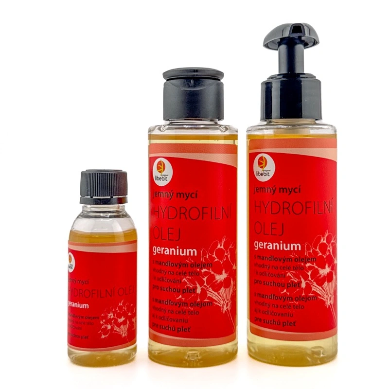 libebit hydrofilní olej GERANIUM pro suchou pleť