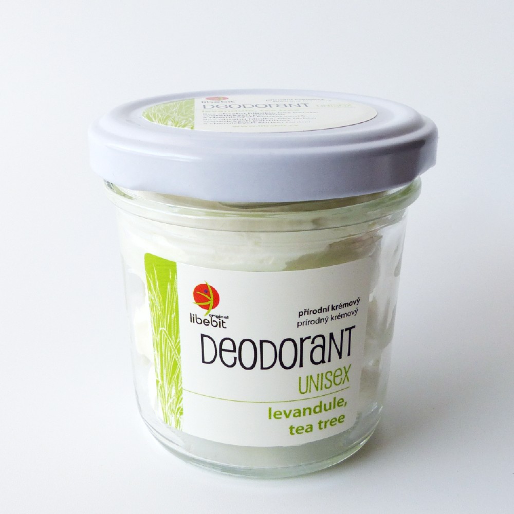 libebit přírodní krémový deodorant UNISEX ve skle