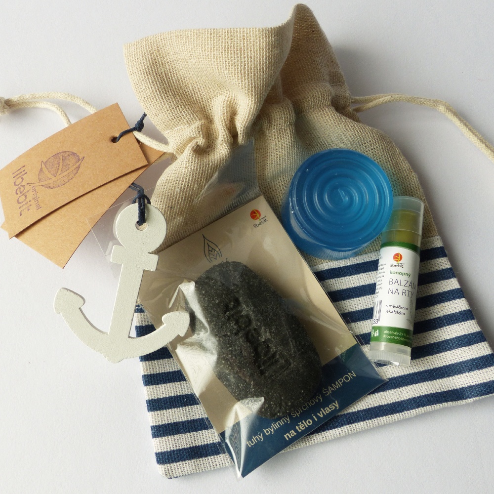 Plátěný sáček nejen na kosmetiku