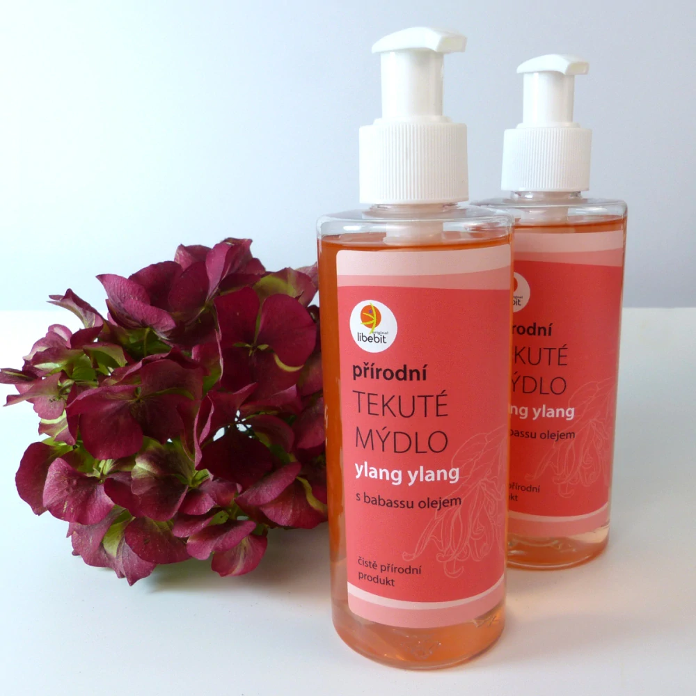 libebit tekuté mýdlo s olejem babassu ylang ylang 200 ml