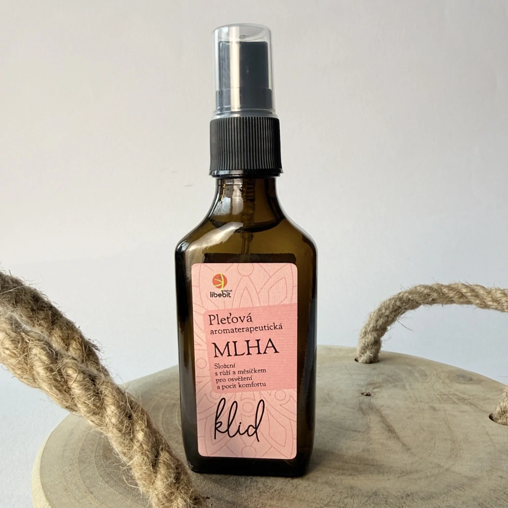 Aromaterapeutická pleťová mlha KLID