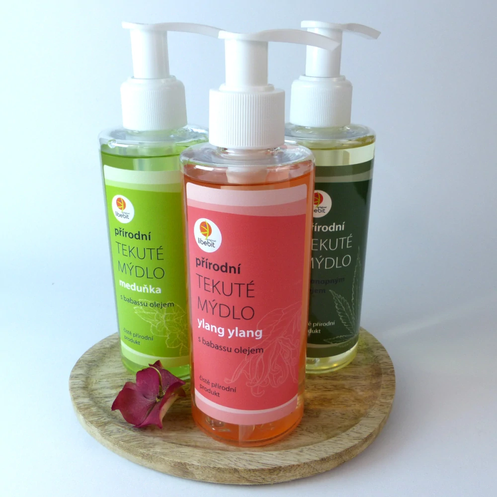 libebit tekuté mýdlo s olejem babassu ylang ylang 200 ml