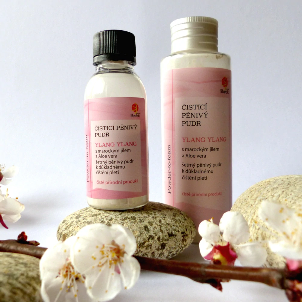 libebit pěnivý čisticí pudr YLANG YLANG mini