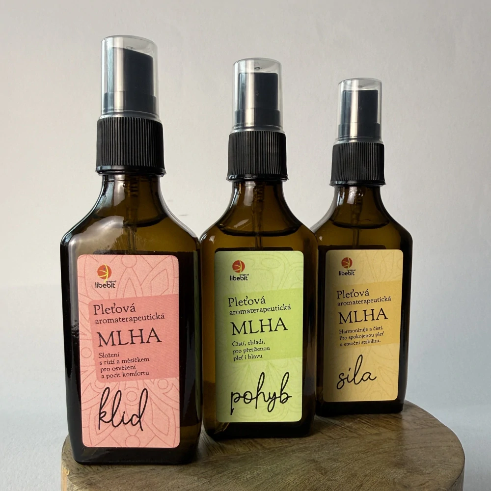 Aromaterapeutická pleťová mlha POHYB