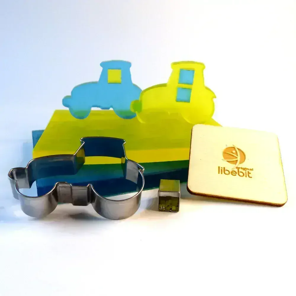 libebit kreativní sada mýdlové pláty malá TRAKTOR