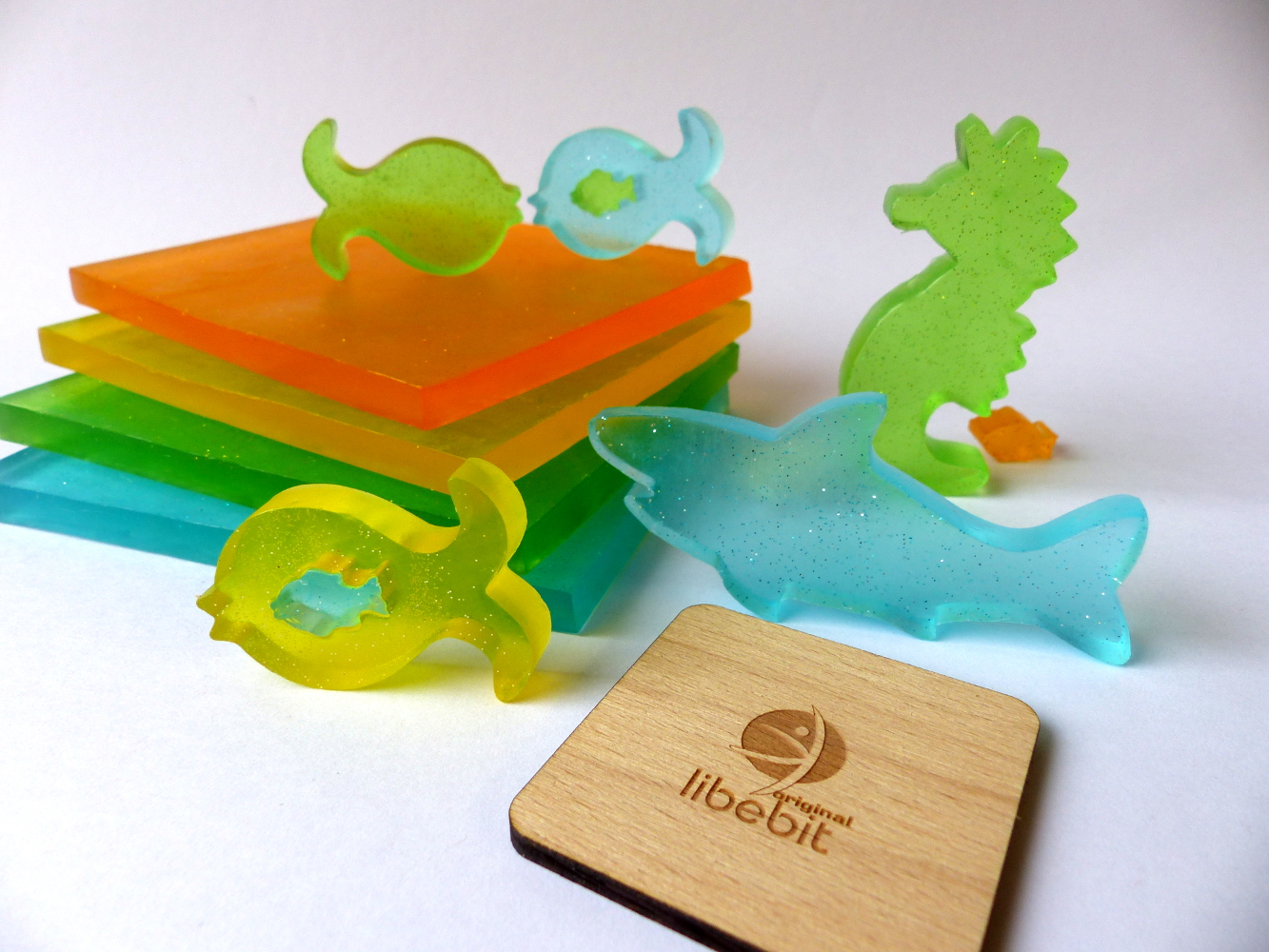 libebit kreativní sada pro výrobu originálních mýdel třpytivá