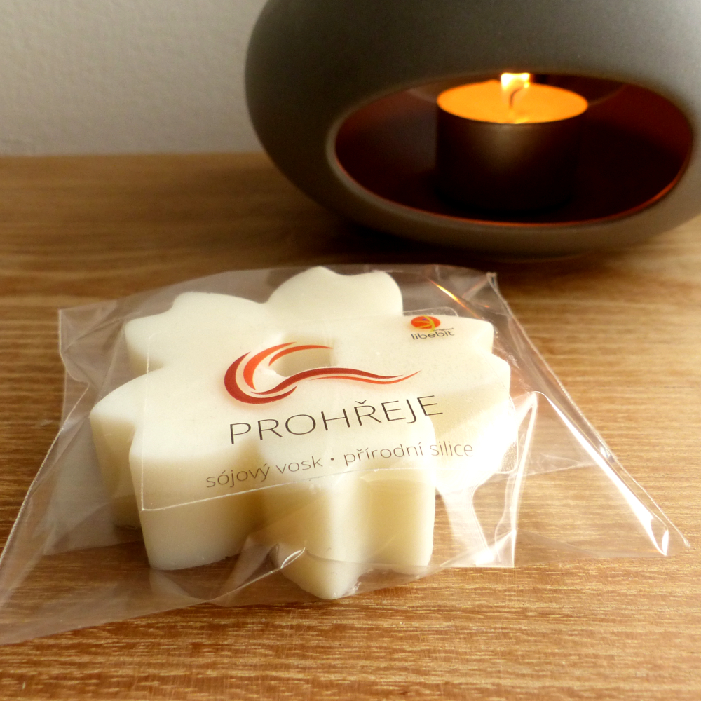 Sójový aroma vosk PROHŘEJE