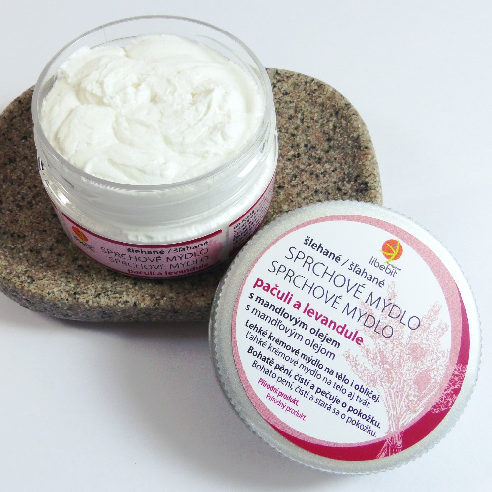 libebit šlehané mýdlo s kokosovým olejem litsea cubeba