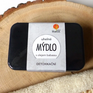 Detoxikační uhelné mýdlo s olejem babassu