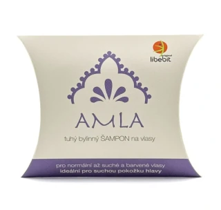 libebit tuhý bylinný šampon AMLA v papírové krabičce