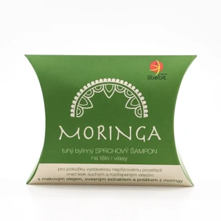 libebit tuhý sprchový šampon MORINGA