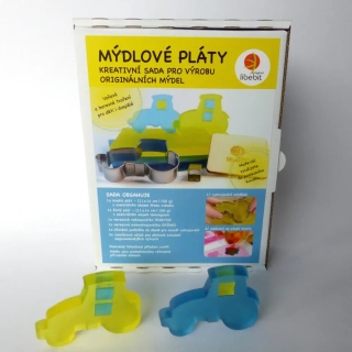 libebit kreativní sada mýdlové pláty malá TRAKTOR